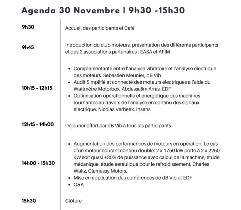 programme club moteur